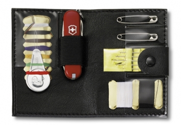 4.3611.3 black sewing set, red knife