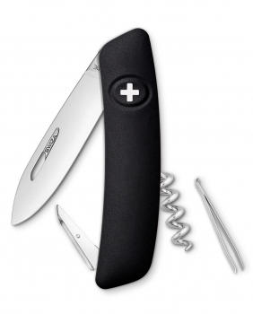 KNI.0010.1010 SWIZA D01 black, 1 line, corkscrew