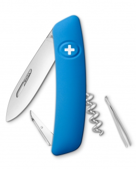 KNI.0010.1030 SWIZA D01 blued, 1 line, corkscrew