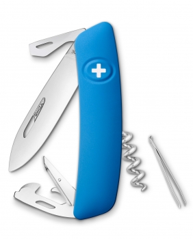 KNI.0030.1030 SWIZA D03 blued, 2 line, corkscrew