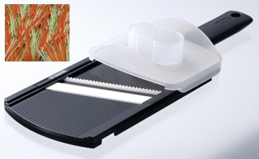 CS-182S Julienne slicer with fingerguard, black