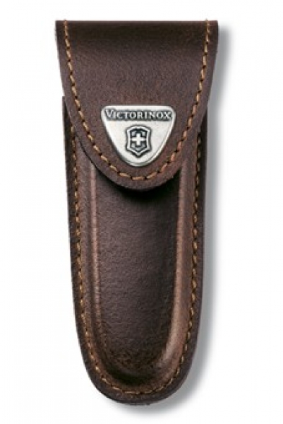 4.0533 belt pouch, leather with Velcro-closure