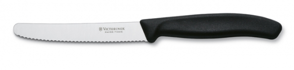 6.7333 Victorinox Tafelmesser, schwarz