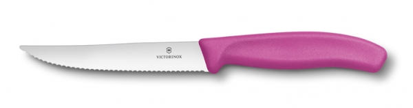 6.7936.12L5 Victorinox Pizzamesser 6 Stk, pink