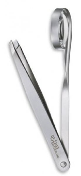 8.2064 tweezers with magnifying glass, slanted