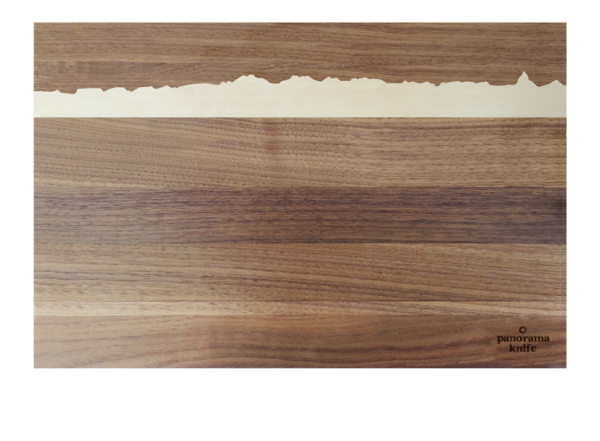 PB-05aa Holz-Schneidebrett, einfach "Wallis"